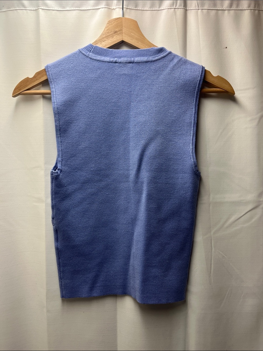 Abercrombie & Fitch Blue Purple Periwinkle Underbust Corset Crew Tank- M - Picture 5 of 5